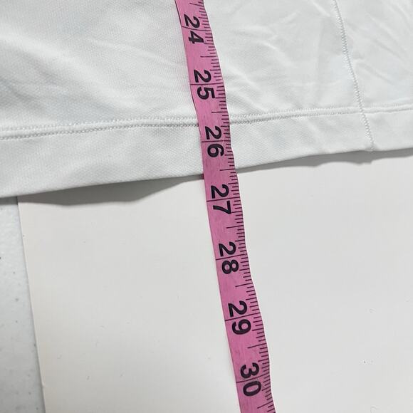 Athleta Sunchaser Top Women's XL UPF Long Sleeve Size XL White Zip Pocket - Picture 12 of 14